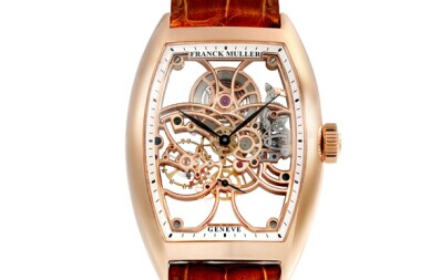 Franck Muller 全新七天動力儲存鏤空腕表