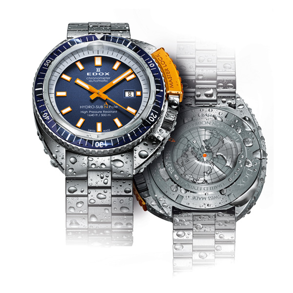 EDOX 推出全新Hydro Sub北極潛水限量腕表 潛水腕表 依度表 EDOX 新表預覽  第4張
