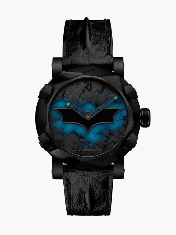 Batman DNA 紀念英雄誕生75周年    向白天的商務人士，黑夜的神秘英雄致敬              Romain Jerome 推出全新“蝙蝠俠”腕表 Romain Jerome 主題表 Batman –DNA 蝙蝠俠 新表預覽  第5張