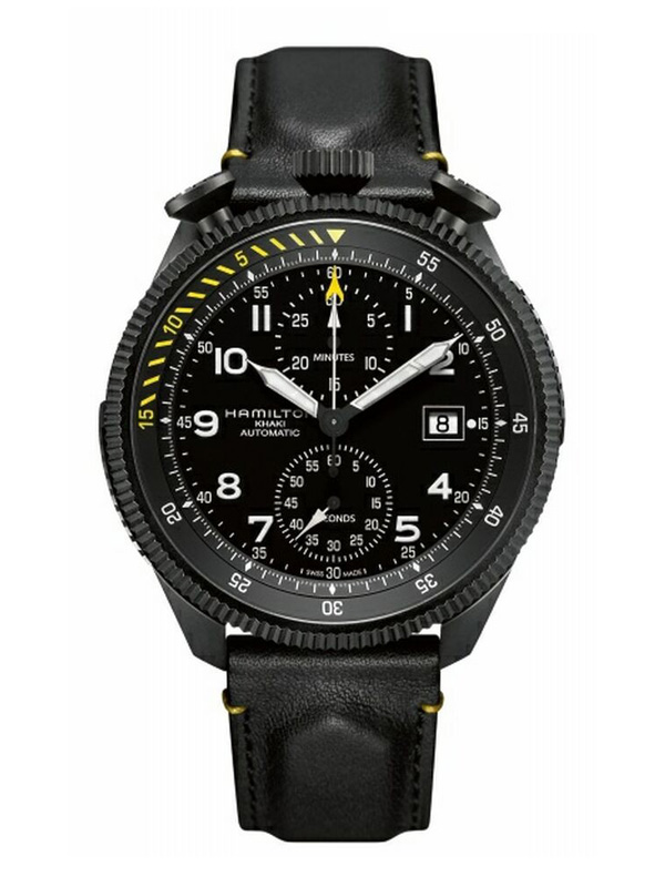 漢米爾頓全新Khaki Takeoff 黑幽靈公爵腕表 黑幽靈公爵 漢米爾頓 Hamilton 新表預覽  第2張