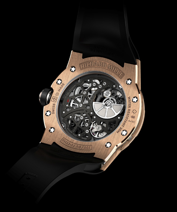 2015 SIHH 日內瓦高級鐘表展預覽      Richard Mille 全新RM 33 01自動上鏈腕表 RM 33 01 Richard Mille 鐘表展 日內瓦 新表預覽  第2張