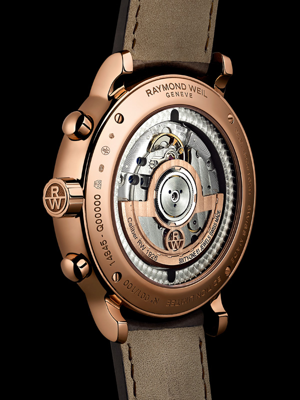 向蕾蒙·威終生奉獻的事業致敬     Raymond Weil 全新Maestro限量版腕表 限量版腕表 蕾蒙·威 Maestro Raymond Weil 新表預覽  第3張