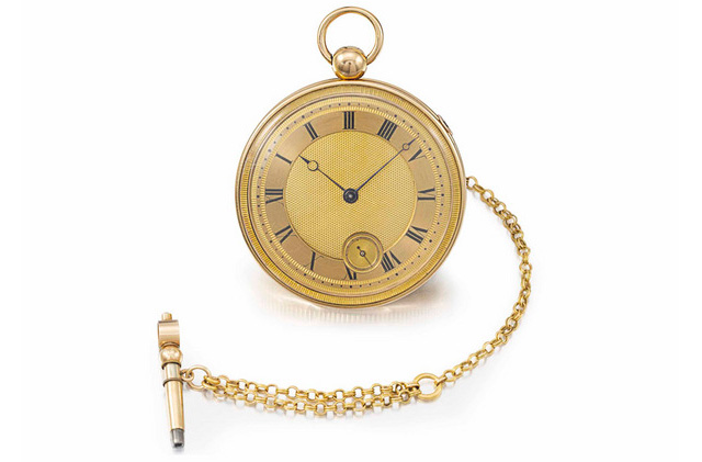 Breguet 總裁拍下兩款寶璣黃金懷表