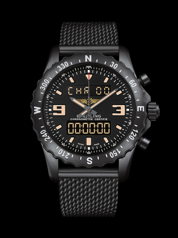 科技與力量    百年靈推出全新太空計時腕表軍用版 Chronospace Military 軍用版 腕表 太空計時 百年靈 新表預覽  第4張