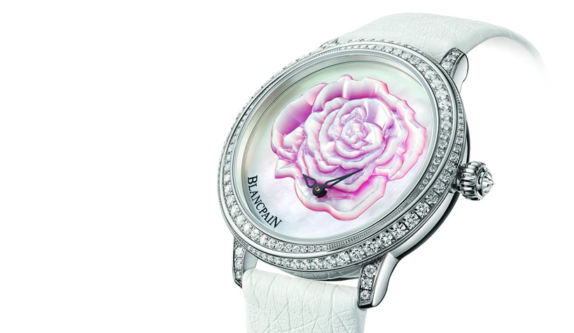 一朵玫瑰，一生承諾     Blancpain 全新2015年度情人節限量腕表