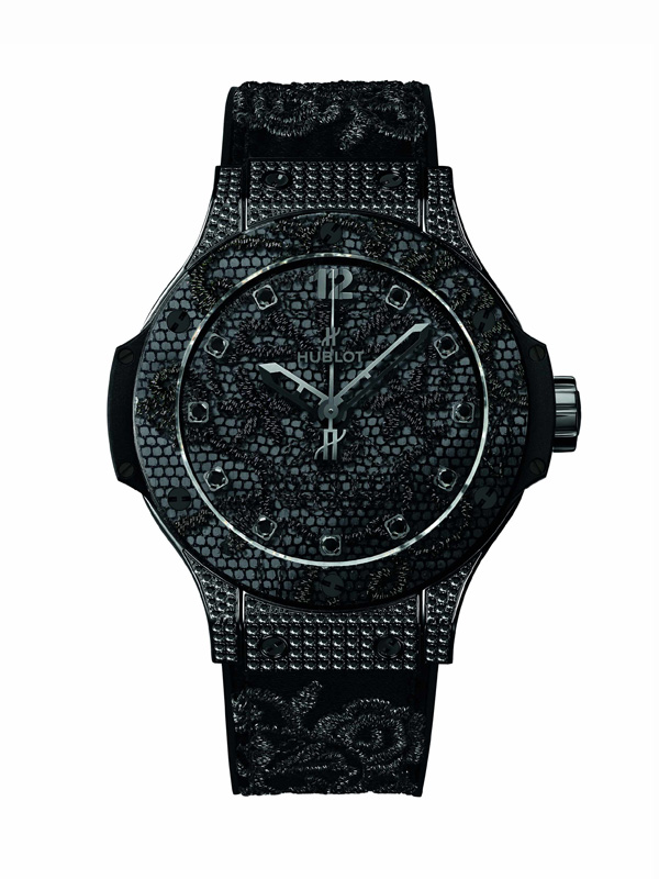 魅惑性感 盡顯極致女性魅力  骷髏與藤蔓花紋芳華綻放   HUBLOT 宇舶表全新Big Bang刺繡腕表 刺繡腕表 宇舶 HUBLOT 新表預覽  第6張