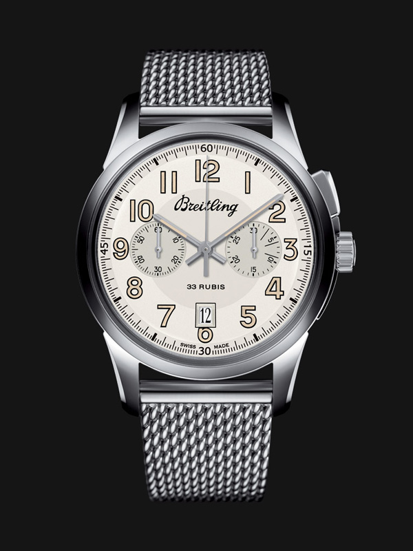 百年靈致敬偉大發(fā)明100周年    Breitling 推出全新越洋1915計(jì)時(shí)腕表 計(jì)時(shí)腕表 Breitling 百年靈 新表預(yù)覽  第4張