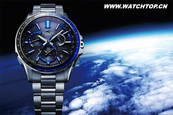 袖口美添“神秘之藍” GPS＆太陽能電波腕表“卡西歐OCW-G1100”
