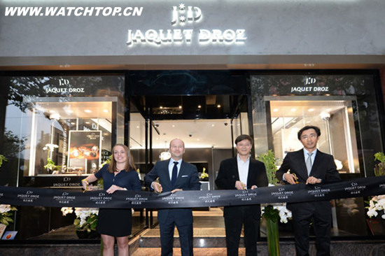 雅克德羅攜時光之鳥腕表榮耀揭幕上海全新精品店