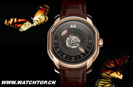 寶格麗推出全新Papillon Tourbillon Central腕表 Papillon Tourbillon Central 寶格麗 腕表 熱點動態  第1張