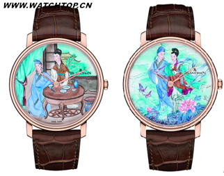 Blancpain寶珀梁祝微繪琺瑯高級定制腕表全球首發 微繪琺瑯 Blancpain 寶珀 腕表 熱點動態  第3張