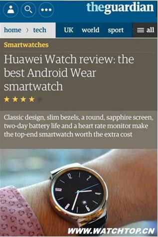 海外好評如潮HUAWEI WATCH國內定價備受關注 關注 Huawei Watch 熱點動態  第2張