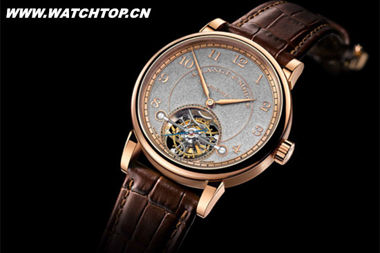 朗格表推出全新1815 Tourbillon陀飛輪停秒裝置腕表