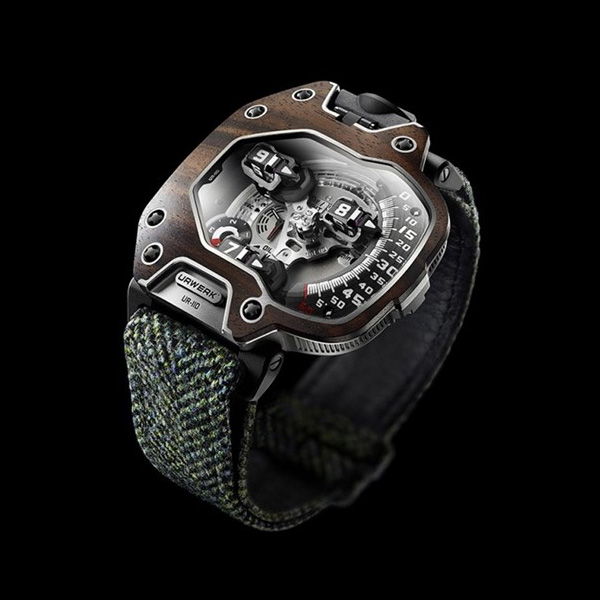 奢華原木 終極時刻   Urwerk 推出UR 110 EastWood腕表 魚雷 UR 110 EastWood URWERK 新表預覽  第5張