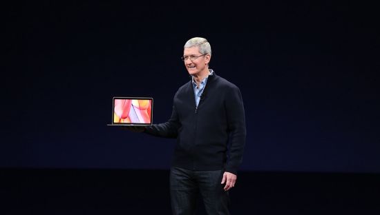 蘋果發布 12 英寸 Macbook、金表售價超12萬元