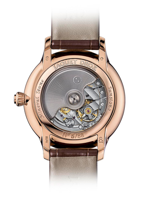 擁有神奇魔力的太陽石令雅克德羅時計璀璨生輝 Sunstone 太陽石 Jaquet Droz 雅克德羅 新表預覽  第5張