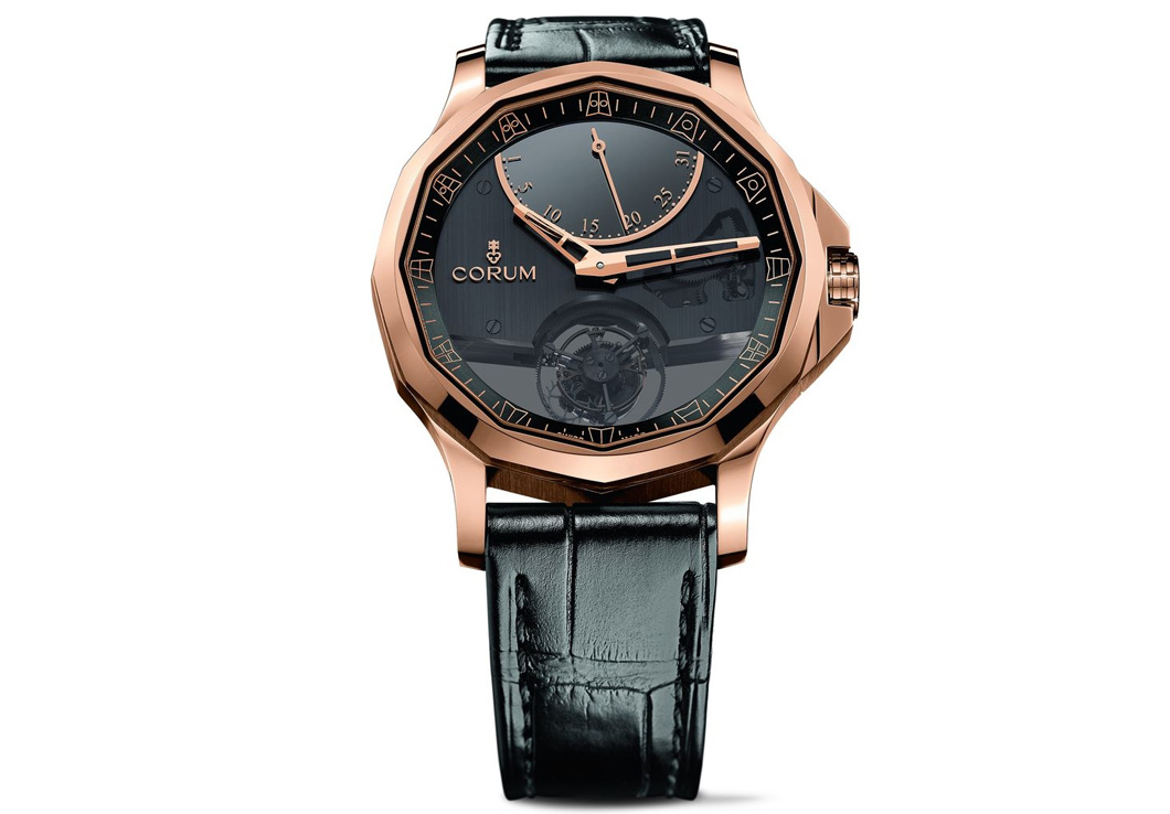 CORUM 全新海軍上將杯Legend 42飛行陀飛輪
