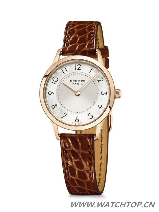愛馬仕推出全新Slim d’Hermès腕表系列 Slim d’Hermès 愛馬仕 新表預覽  第5張