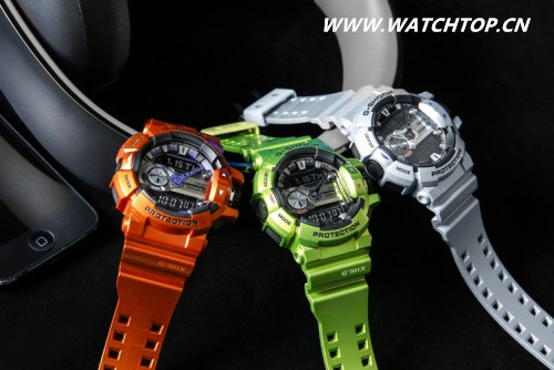 音樂無止境 G-SHOCK音樂識別腕表GBA-400炫色登場