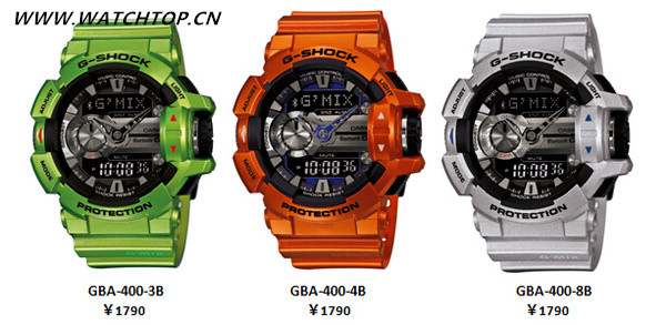 音樂無止境 G SHOCK音樂識別腕表GBA 400炫色登場 G SHOCK 腕表GBA 400 熱點(diǎn)動(dòng)態(tài)  第3張