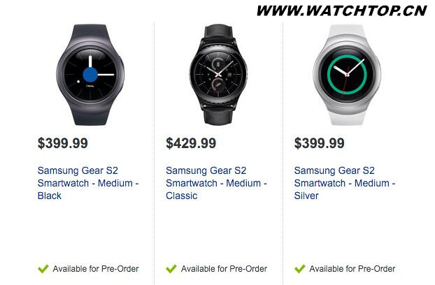 三星Gear S2智能手表開啟預定 10月初發貨 三星Gear S2 智能手表 熱點動態  第2張