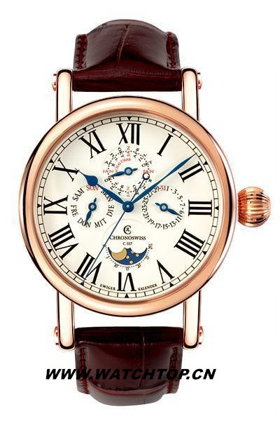 Chronoswiss瑞寶表全新 萬年歷腕表 萬年歷 Chronoswiss 瑞寶表 腕表 熱點動態  第4張