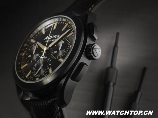艾沛勒全新「Full Black」Alpiner 4飛返計時腕表 「Full Black」Alpiner 4 艾沛勒 腕表 熱點動態  第2張