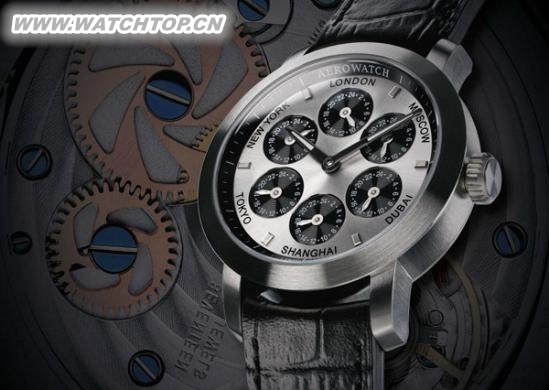 Aerowatch 全新文藝復興系列7地時區腕表 文藝復興 Aerowatch 腕表 熱點動態  第1張