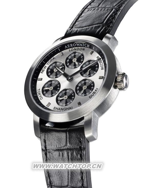 Aerowatch 全新文藝復興系列7地時區腕表 文藝復興 Aerowatch 腕表 熱點動態  第4張