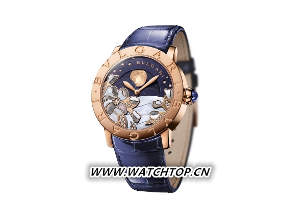 BVLGARI“月夜花園”月相腕表：于花前月下共賞時光流動之美