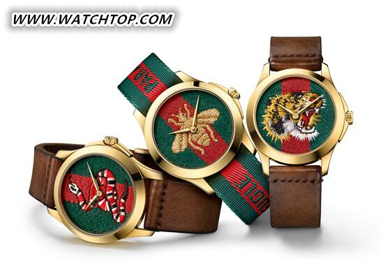 GUCCI腕表首飾2017巴塞爾表展新品預覽 2017巴塞爾表展 Gucci 首飾 腕表 熱點動態  第2張