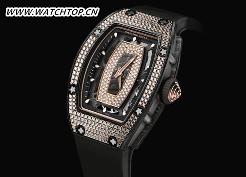 情趣優(yōu)雅：RICHARD MILLE RM07-01黑色納米陶瓷鑲鉆腕表