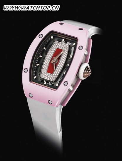 情趣優雅：RICHARD MILLE RM07 01黑色納米陶瓷鑲鉆腕表 優雅 情趣 RICHARD MILLE 珠寶 腕表 新表預覽  第3張