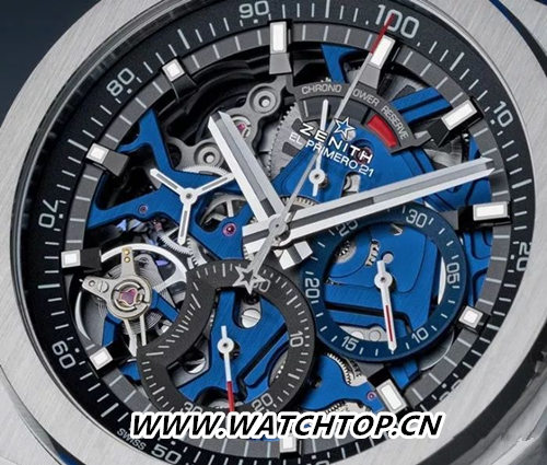Zenith 真力時Defy El Primero 21湛藍腕表 腕表 真力時 行業資訊  第4張