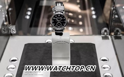 破自己拍賣紀錄：1815 “Homage to Walter Lange”不銹鋼款 腕表 朗格 行業資訊  第5張