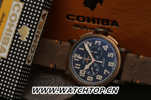 真力時攜手Cohiba重磅推出Pilot Type 20特別款腕表 真力時 行業資訊  第6張