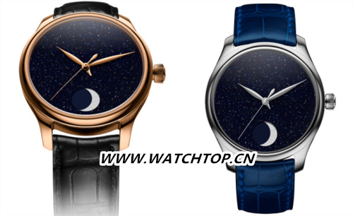 H. MOSER & CIE.H. MOSER & CIE.亨利慕時：星月映空亨利慕時：星月映空 勇創(chuàng)者恒動月相砂金石 亨利慕時 行業(yè)資訊  第4張